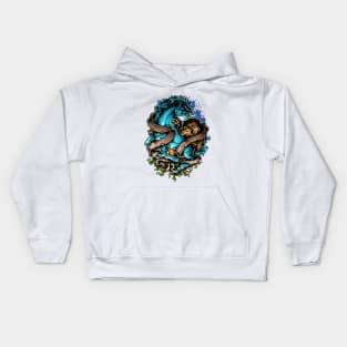 Lion bite Kids Hoodie